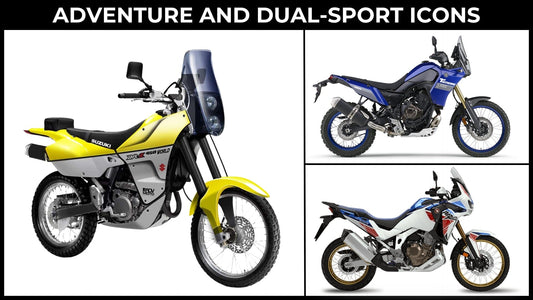 Japanese Adventure and Dual-Sport Icons