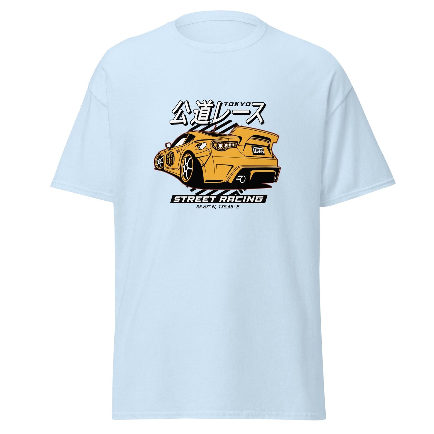 Tokyo Street Racing Shirt Kenshi Crew Light Blue S 