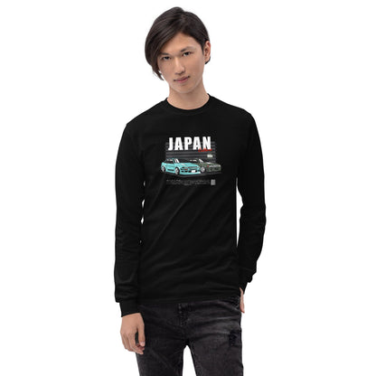 Vintage JDM Long Sleeve T-Shirt Kenshi Crew S 
