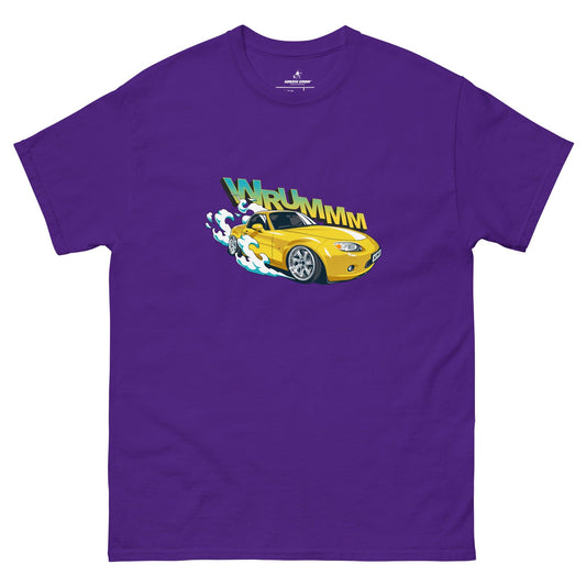 Yellow Mazda RX-7 T-Shirt T-shirts Kenshi Crew 